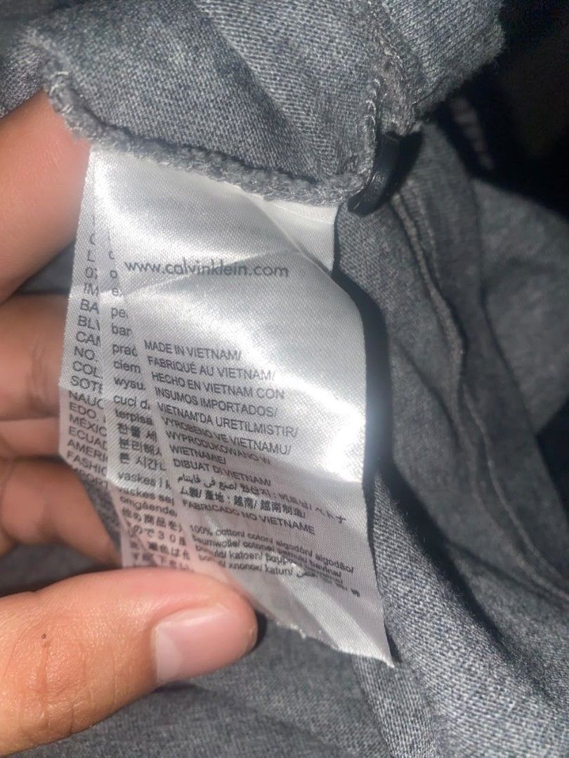 Calvin Klein Polo Liquid Touch (Category: Tshirts & Polo Shirts ) located in Santo Tomas. Submitted by liyothrift (Listing ID 1463693876, Image 3). Description: Calvin Klein Polo Liquid Touch Width 18 Length 25 Excellent to brand new.