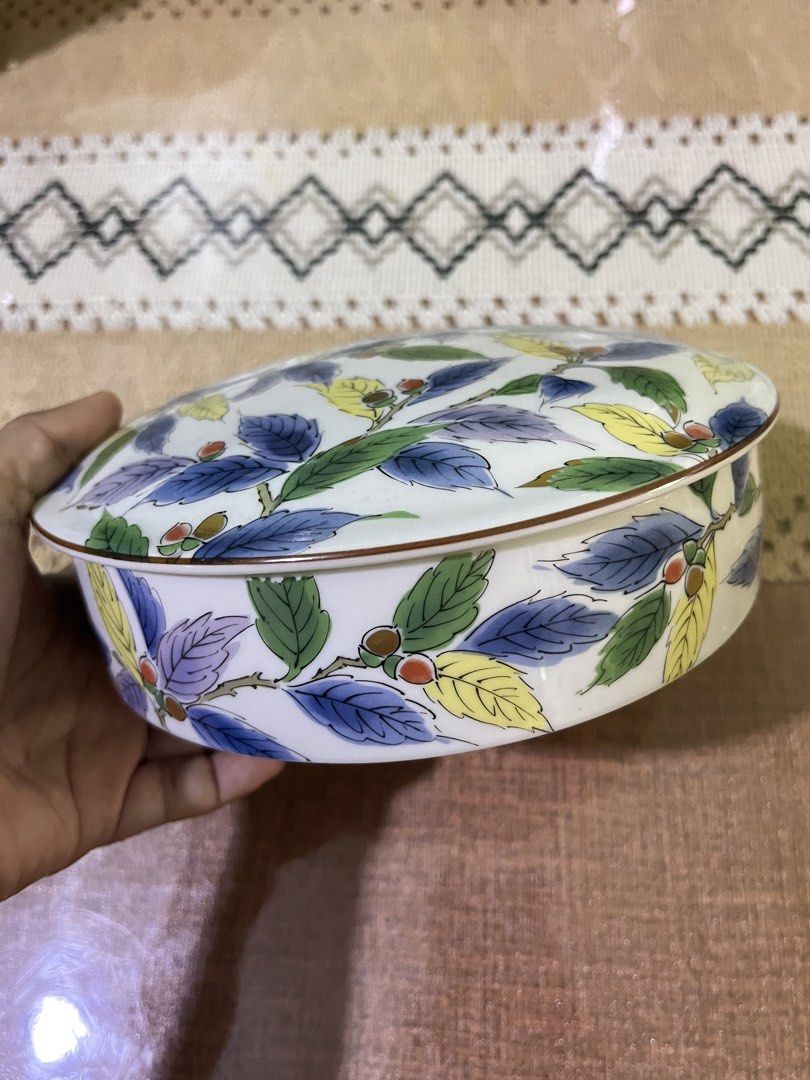 Canister Ceramic Bowl with Lid (Category: Food Organization & Storage) located in Rizal. Submitted by ayathrifts (Listing ID 1463596649, Image 2). Description: feel free to PM me for inquiries :).
