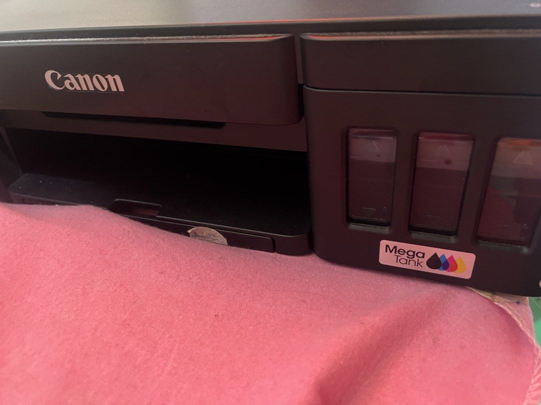 Canon Pixma G1010 Refillable Ink Tank Printer (Category: Printers, Scanners & Copiers) located in Manila. Submitted by _kyns (Listing ID 1463562075, Image 3). Description: - Canon Pixma G1010 Refillable Ink Tank Printer - Lightly used - Good printing output - Refillable already, no need for new cartridge every refill RFS: planning to buy bluetooth printer..