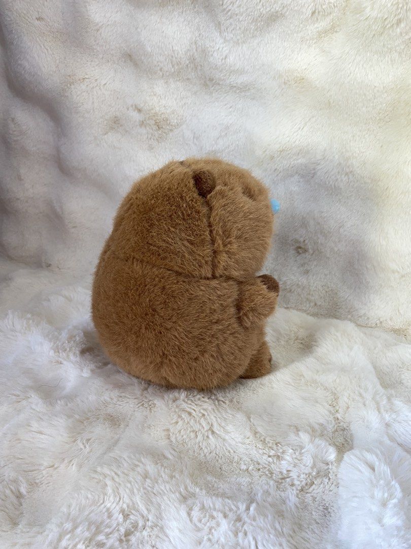 Capybara with cold pull-string vibration plush (Category: Plushies & Soft Toys) located in Kalibo. Submitted by ollie_stuffshop (Listing ID 1463742283, Image 2). Description: Before you send your inquiries: ❗️Last Price is already posted ❗️Manage your expectations, WYSIWYG ❗️May need washing ❗️Dropoff is every Wednesday & Sunday.