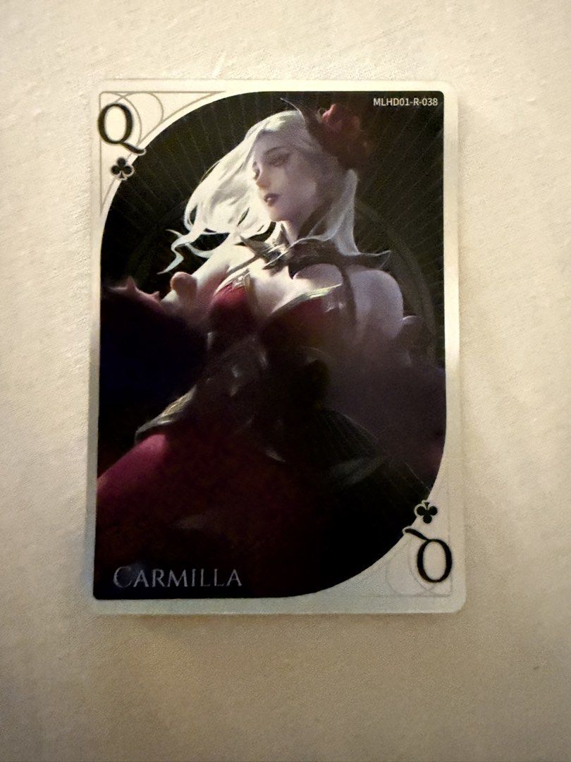 Carmilla MLHD01-R-038 (Category: Raw Singles) located in Marikina City. Submitted by jpcollectiblesph (Listing ID 1463679532, Image 1). Description: .