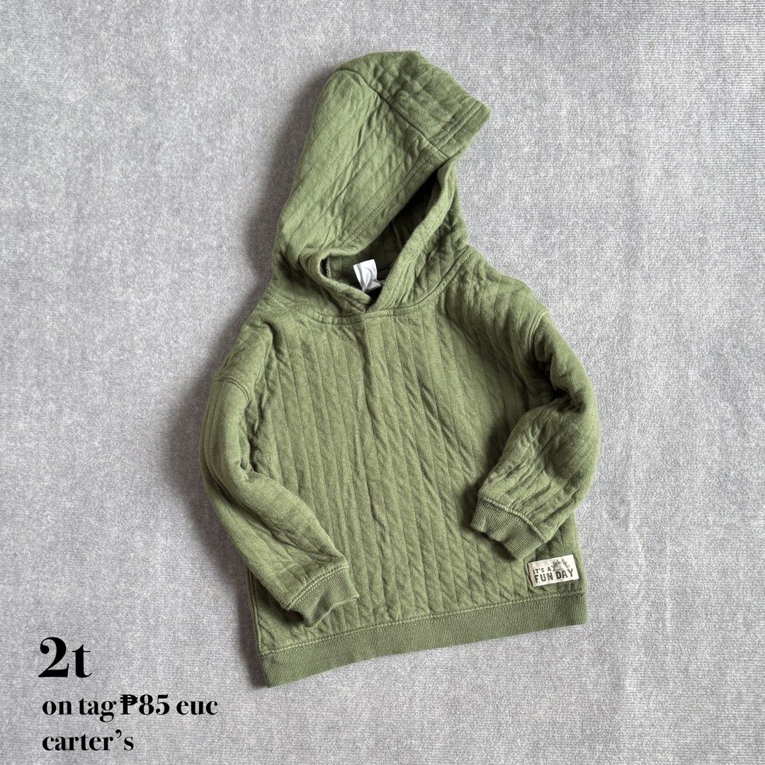 carter’s kids hoodie (Category: Babies & Kids Fashion) located in Baguio. Submitted by mapa_laku (Listing ID 1463598597, Image 1). Description: .