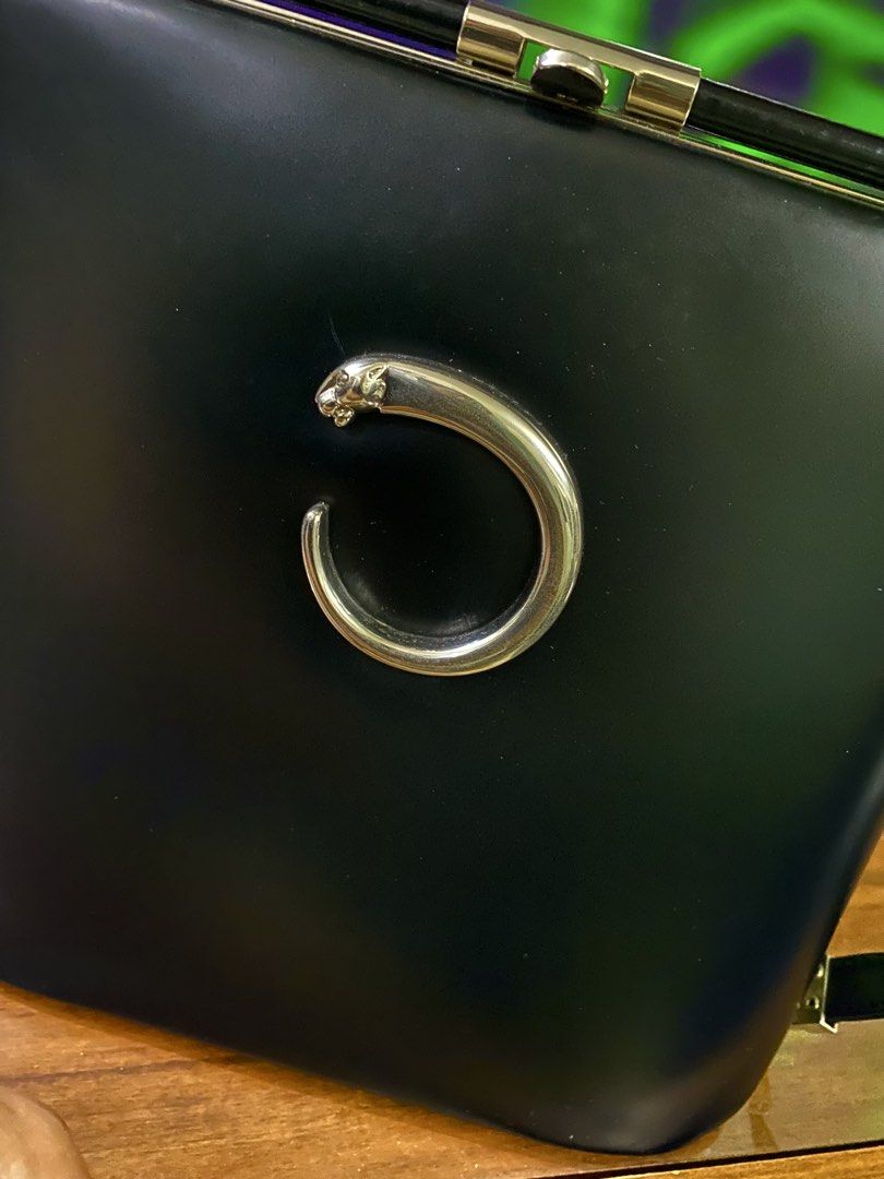 Cartier Panthere Frame Bag Authentic (Category: Luxury Bags & Wallets) located in Manila. Submitted by qualityjapanitem (Listing ID 1463645660, Image 3). Description: For Sale Authentic Vintage Cartier Panthere Frame Bag Very Presentable in Actual Only signs of used Because its Vintage .