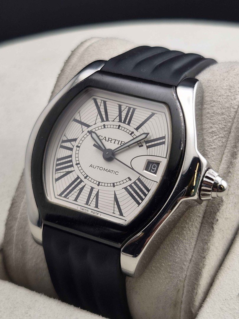 Cartier Roadster S Large 2012 (Category: Men's Watches) located in Makati City. Submitted by tpx.ph (Listing ID 1463685439, Image 2). Description: Cartier Roadster S Large 2012 200k Cash Price W6206018 Good Condition Watch Only.