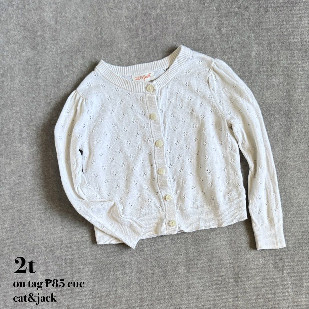cat&jack kids knit cardigan (Category: Babies & Kids Fashion) located in Baguio. Submitted by mapa_laku (Listing ID 1463671139, Image 1). Description: .