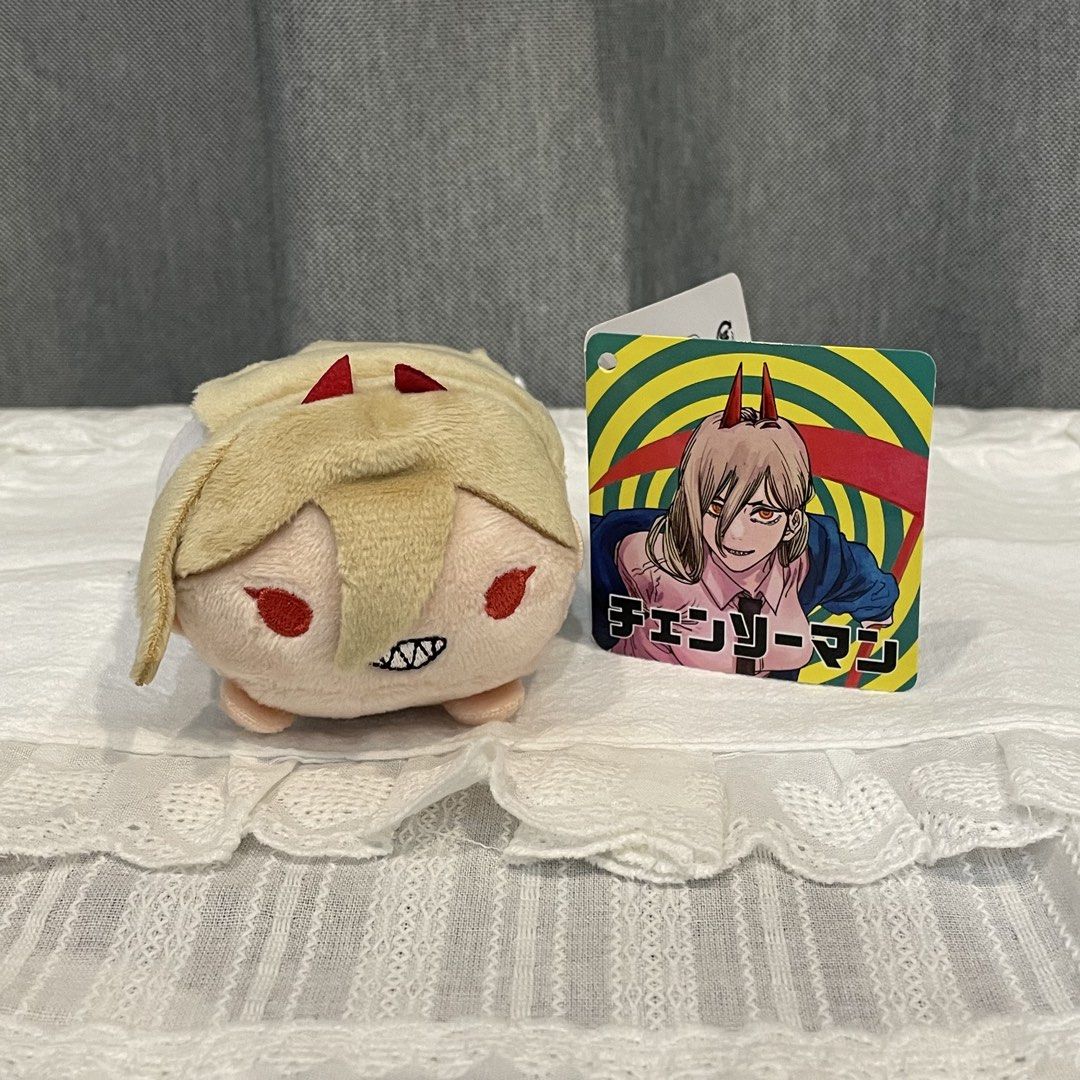 Chainsaw Man Power Noru Chara Mascot Plush (Category: Plushies & Soft Toys) located in Quezon City. Submitted by cart4gumi (Listing ID 1463637130, Image 1). Description: chainsaw man power noru chara mascot plush ₊˚⊹ ᰔ ᰔ comes with original tag.