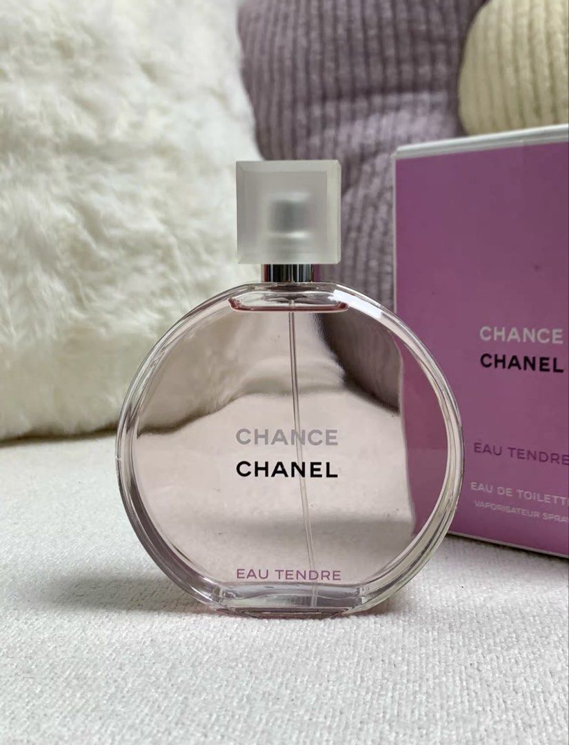 Chanel Chance Eau Tendre EDT 100mL (Category: Fragrance & Deodorants) located in Quezon City. Submitted by yswliu66 (Listing ID 1463735149, Image 1). Description: 100mL fsm w/box unli legit check :)) slightly nego can send more pics for lc upon request ✨.