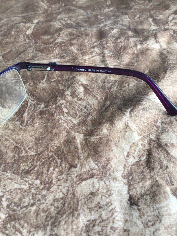 Chanel eyeglass authentic (Category: Sunglasses & Eyewear) located in Baguio. Submitted by agozun61 (Listing ID 1463571388, Image 3). Description: Chanel eyeglass authentic made in Italy.issue may mababang grado Ang lens..