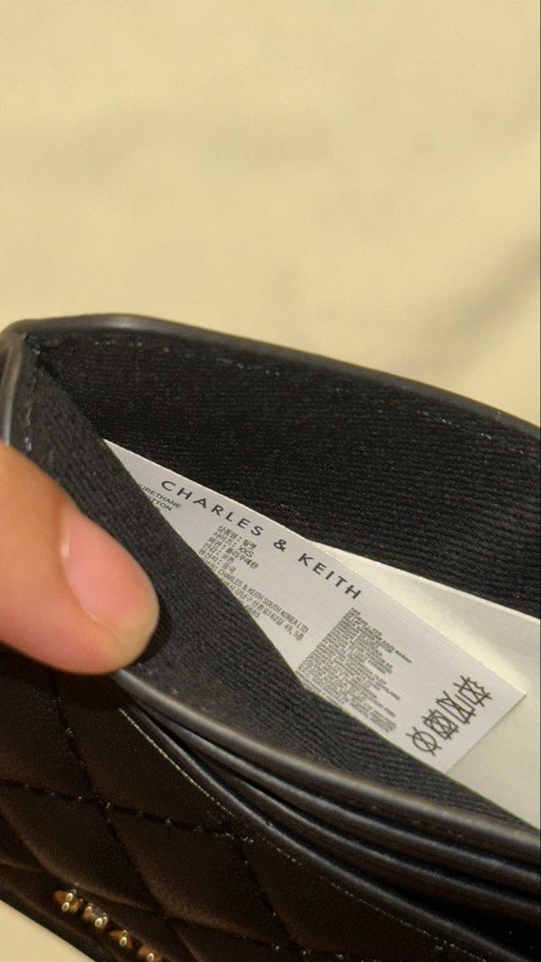 Charles & Keith Card Holder (Category: Wallets & Card holders) located in Pasig City. Submitted by km.sc (Listing ID 1463665990, Image 3). Description: Used once Negotiable .
