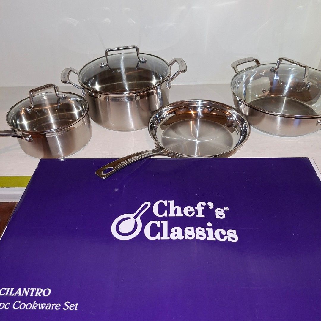 Chef's classics cilantro stainless cookware set (Category: Craft Supplies & Tools) located in Manila. Submitted by john-trade (Listing ID 1463560460, Image 2). Description: .