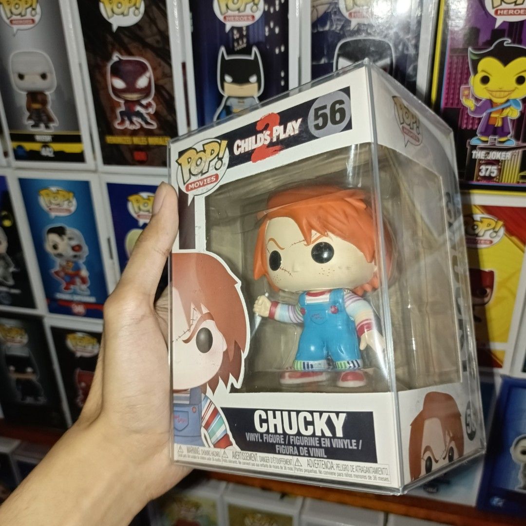 Child Play 2 Funko Pop! Chucky #56 (Category: Figurines & Statues) located in Marikina City. Submitted by spiderraff (Listing ID 1463621468, Image 1). Description: .