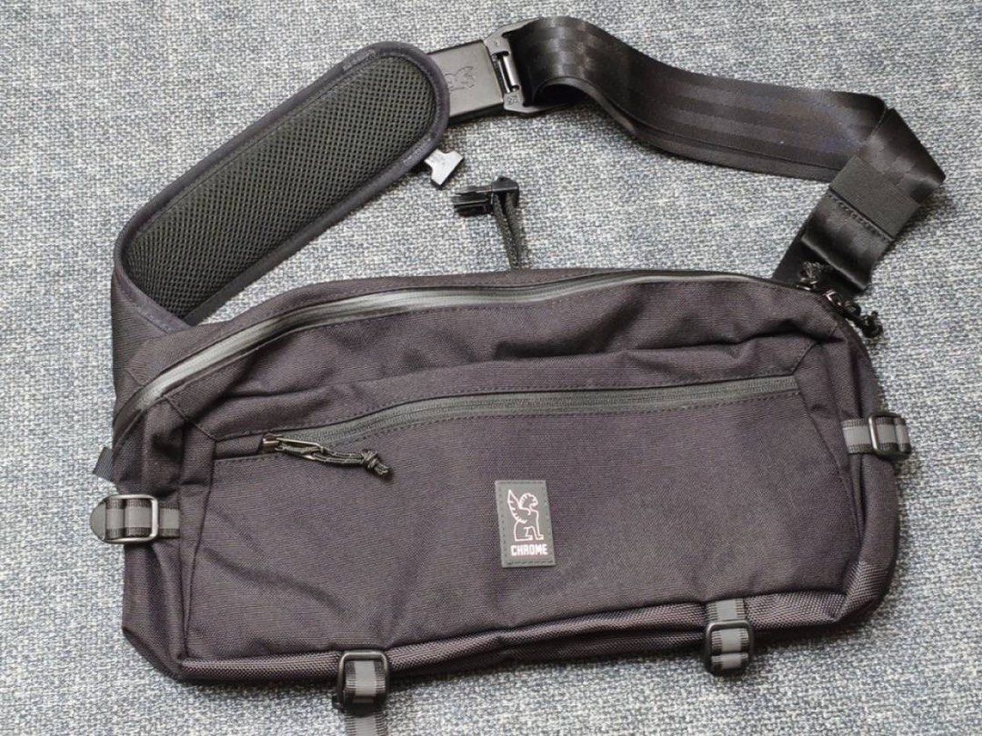 Chrome Industries Black Sling Bag Messenger Bag (Category: Sling Bags) located in Makati City. Submitted by cee_store (Listing ID 1463689605, Image 3). Description: Chrome Industries Kadet 9L Sling Php5500 only + shipping BRAND NEW CONDITION. Used literally once on a 30 minute ride. Reason for Selling: Need a bigger bag. Volume: 9 Liters Bag dimensions: 7.75”H x 16.5”W x 3.5”D Weight: 1.43lbs (0.65 kg) Device pocket: 6” H x 13” W unpadded Strap l