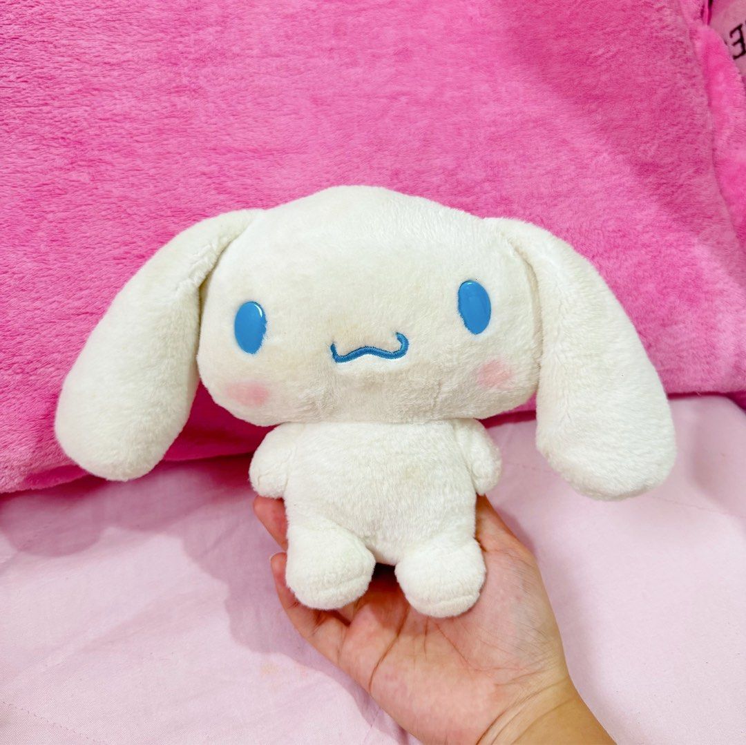 Cinnamoroll Sanrio Hard Eyes Plush (Category: Plushies & Soft Toys) located in Manila. Submitted by ashyyel_ (Listing ID 1463682524, Image 1). Description: need wash .