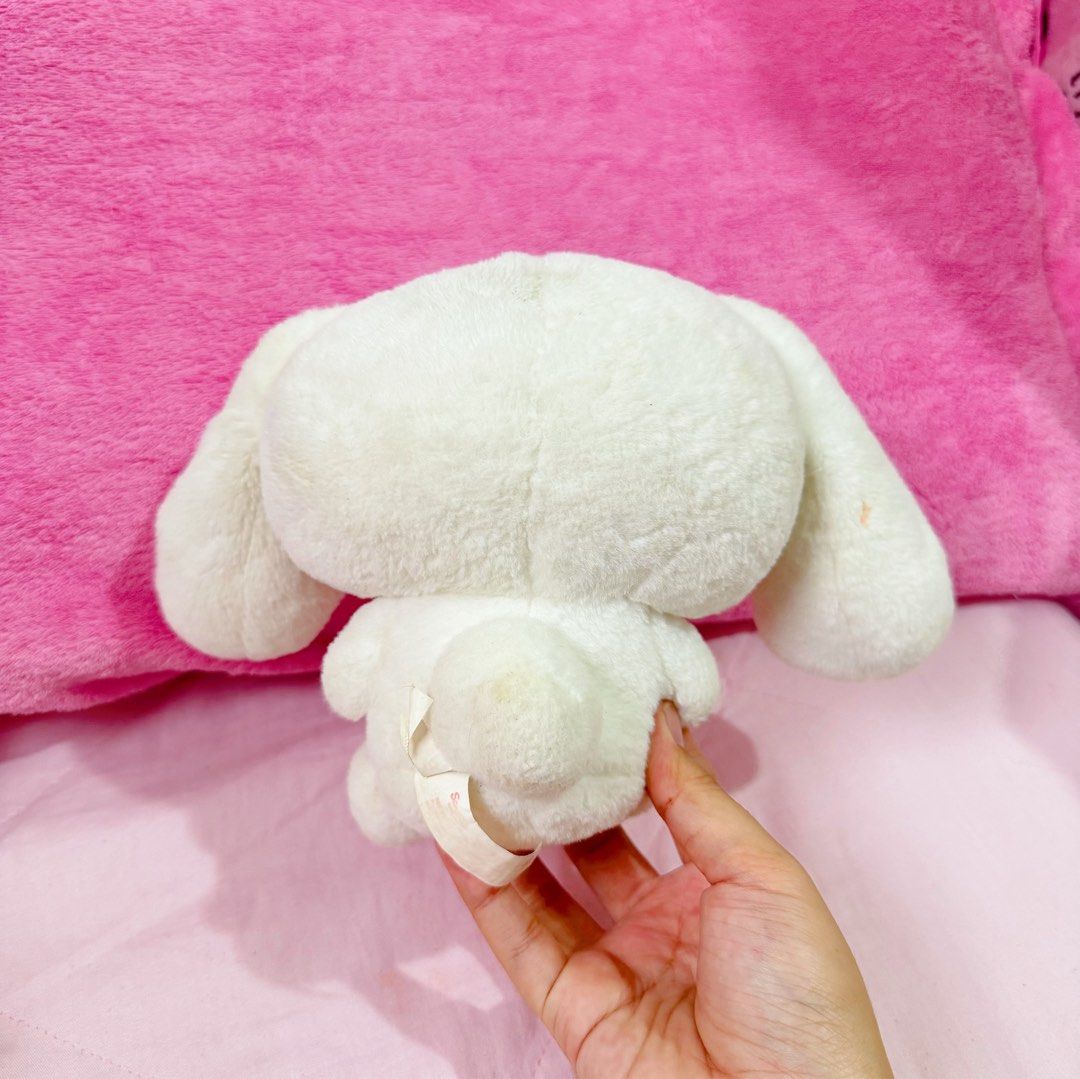 Cinnamoroll Sanrio Hard Eyes Plush (Category: Plushies & Soft Toys) located in Manila. Submitted by ashyyel_ (Listing ID 1463682524, Image 3). Description: need wash .