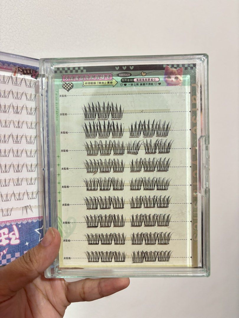 CLUSTER LASHES BUNDLE (Category: Makeup) located in Batangas. Submitted by nishiaoui_04 (Listing ID 1463660812, Image 2). Description: .