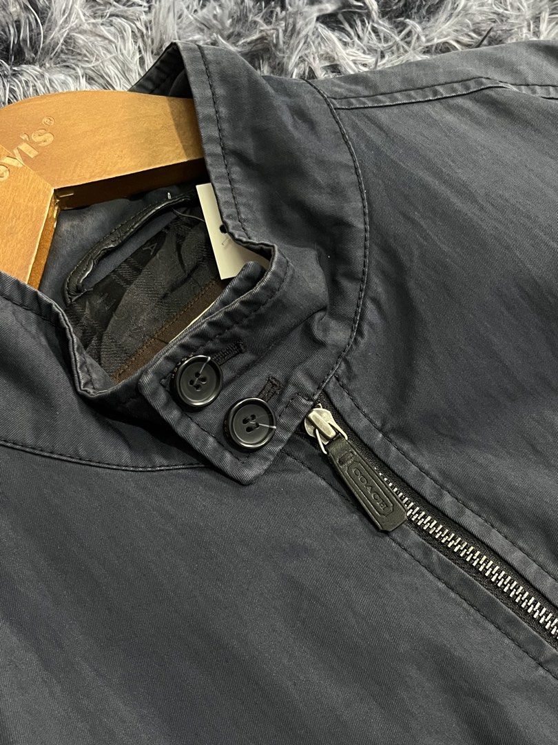 Coach Bomber Jacket Navy Blue (Category: Coats, Jackets and Outerwear) located in Manila. Submitted by cjcuevas_05 (Listing ID 1463734267, Image 2). Description: 📍Tanza Cavite Dimes: 21.5x25 Cashg only can ship thru JnT/orange check out.