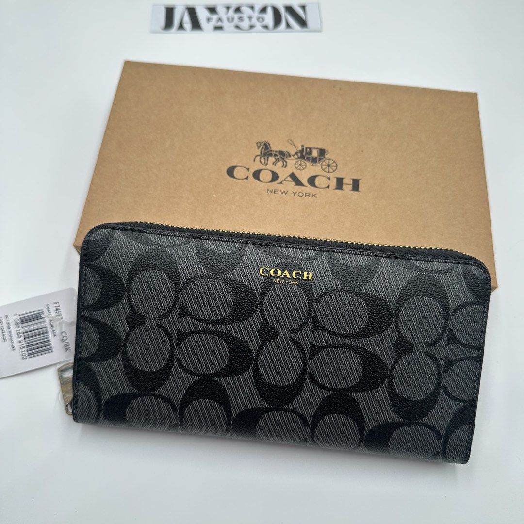 COACH LONG WALLET (AUTHENTIC) (Category: Wallets & Card holders) located in Talavera. Submitted by puppyinsane (Listing ID 1463730074, Image 1). Description: AUTHENTIC BRAND NEW COACH LONG WALLET MONEY BACK GUARANTEED IF PROVEN FAKE .