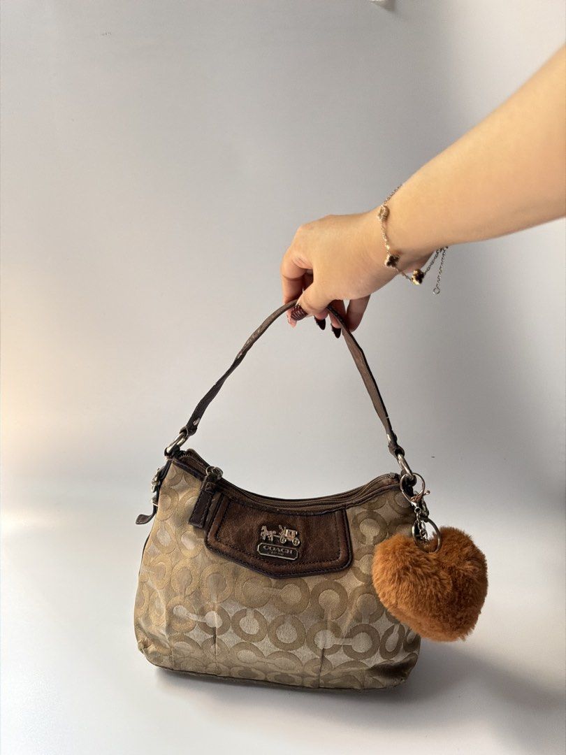 Coach Madison Dotted Op Art Mini Shoulder Bag (Category: Shoulder Bags) located in Mandaluyong City. Submitted by n444m (Listing ID 1463611276, Image 1). Description: Coach Madison Dotted Op Art Mini Shoulder Bag -kili bag -has signs of usage -still negotiable -w free char .