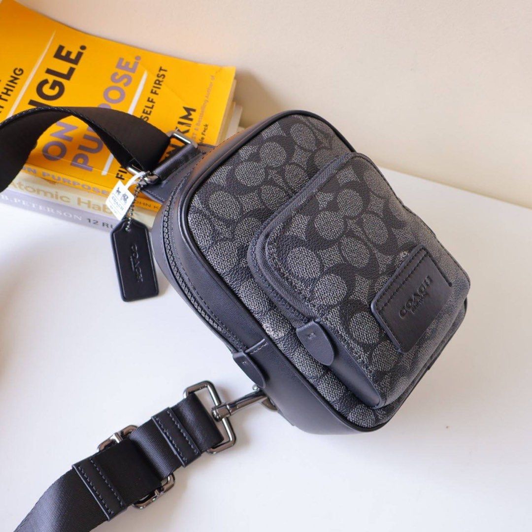 Coach Racer Sling (Category: Sling Bags) located in Manila. Submitted by mypshopp (Listing ID 1463647702, Image 1). Description: WComplete inclusion 🇻🇳 premium 💯 Actual pic posted !! .