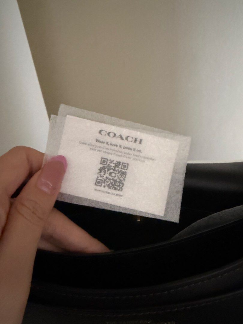 Coach Soft Leather Tabby Shoulder Bag (Category: Luxury Bags & Wallets) located in Makati City. Submitted by andy0019 (Listing ID 1463605318, Image 3). Description: Original Bought in greenbelt Used once Technically new Comes with dustbag and paper bag.