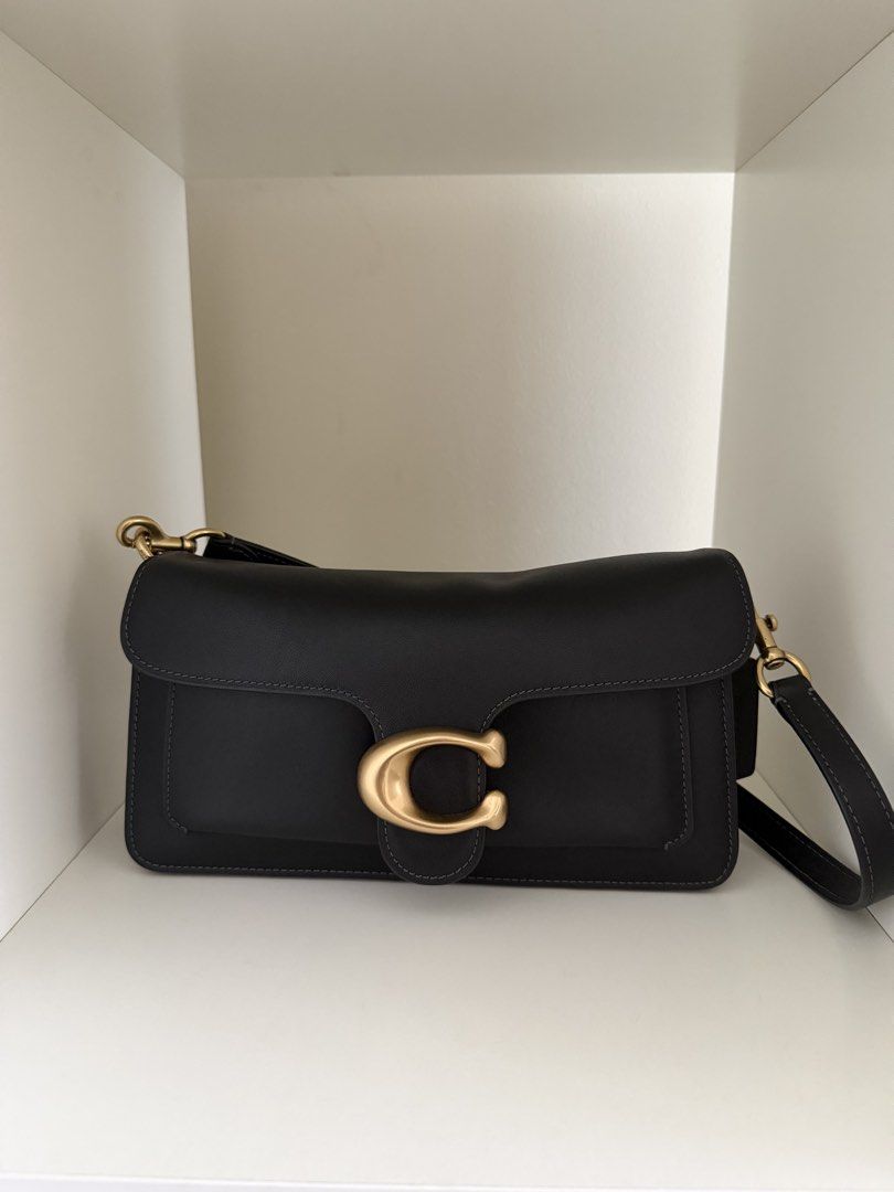Coach Soft Leather Tabby Shoulder Bag (Category: Luxury Bags & Wallets) located in Makati City. Submitted by andy0019 (Listing ID 1463605318, Image 1). Description: Original Bought in greenbelt Used once Technically new Comes with dustbag and paper bag.