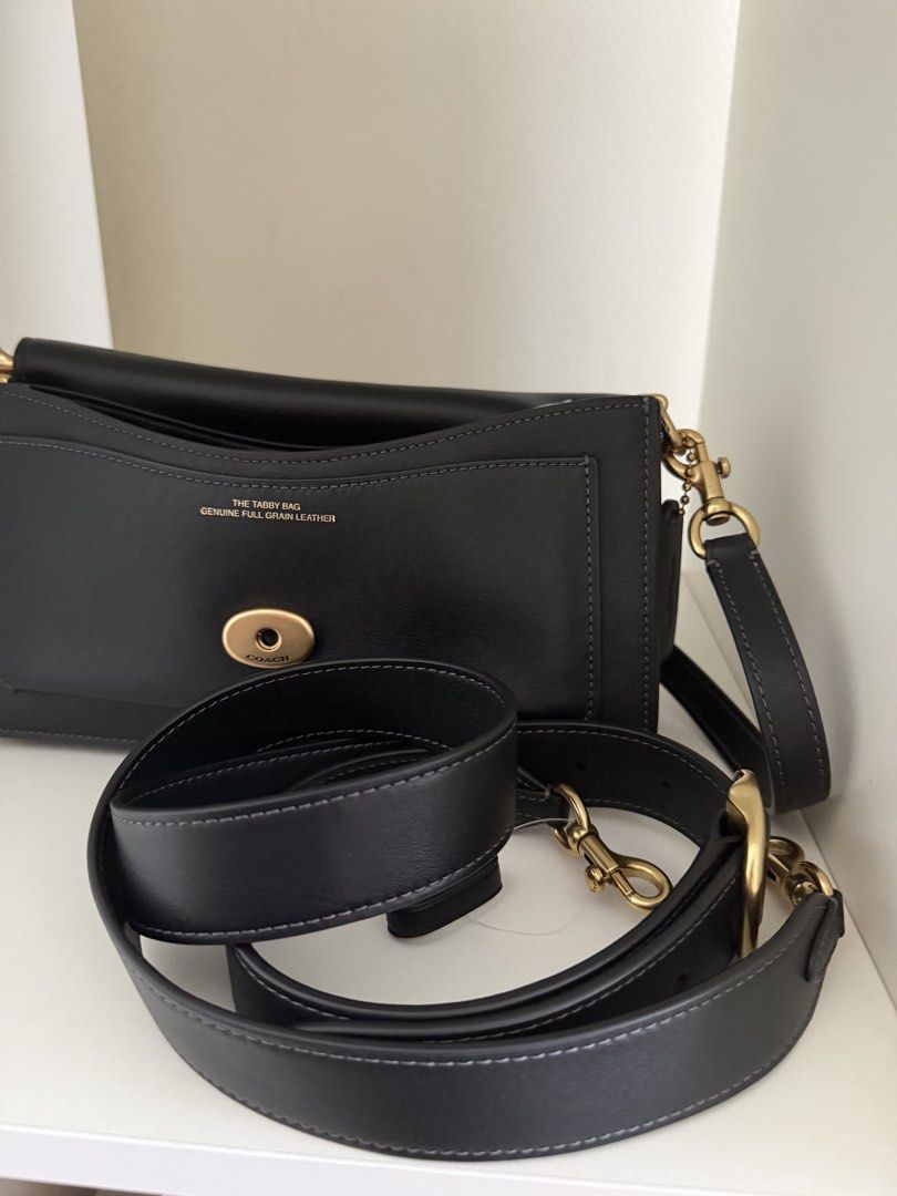 Coach Soft Leather Tabby Shoulder Bag (Category: Luxury Bags & Wallets) located in Makati City. Submitted by andy0019 (Listing ID 1463605318, Image 2). Description: Original Bought in greenbelt Used once Technically new Comes with dustbag and paper bag.