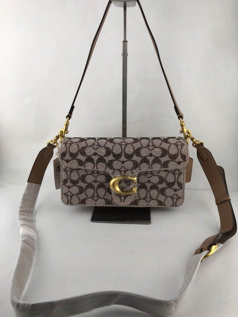 Coach Tabby26 Crystal Shoulder Bag (Category: Shoulder Bags) located in Manila. Submitted by msddirectfactoryoutlet (Listing ID 1463670085, Image 3). Description: Tabby26 Crystal Medium 10 1/4" (L) x 6" (H) x 3" (W).