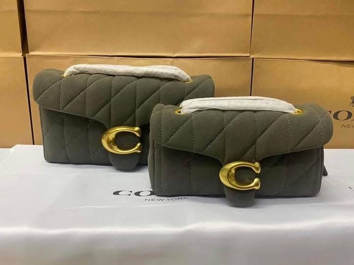 Coach tabby quilted suede (Category: Shoulder Bags) located in Manila. Submitted by mypshopp (Listing ID 1463682855, Image 3). Description: Complte inclusion 💯🇻🇳 premium Actual picposted Size 20 - 3200 Size 26 - 3400.