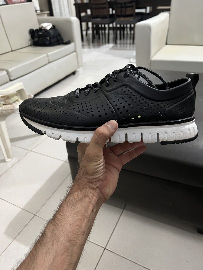 Cole Haan size 11 zero grand black perforated sneaker (Category: Casual Shoes) located in Santa Maria. Submitted by jeshtine (Listing ID 1463668002, Image 1). Description: .
