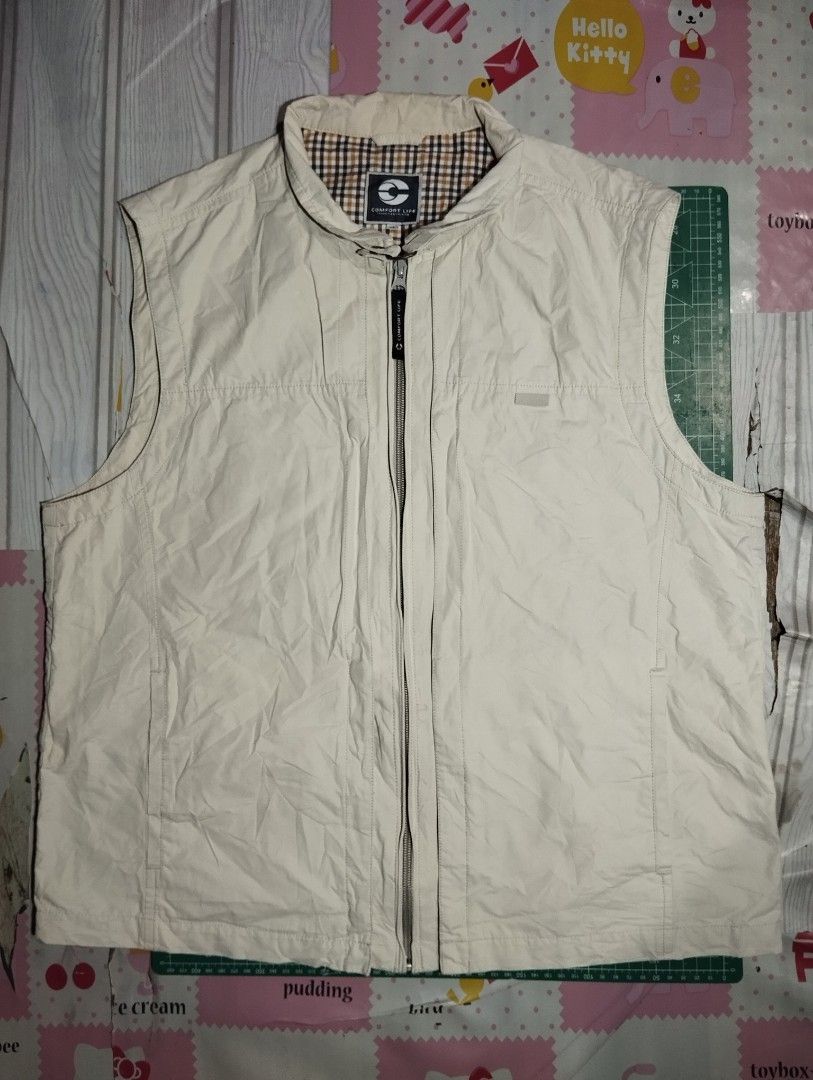 Comfort Life Vest (Category: Vests) located in Makati City. Submitted by christhrift10 (Listing ID 1463611191, Image 1). Description: Comfort Life Vest Medium on tag 22x25 Good condition P250+sf Loc.Olympia, Makati Pick-up or delivery Gcash ready if J&T.