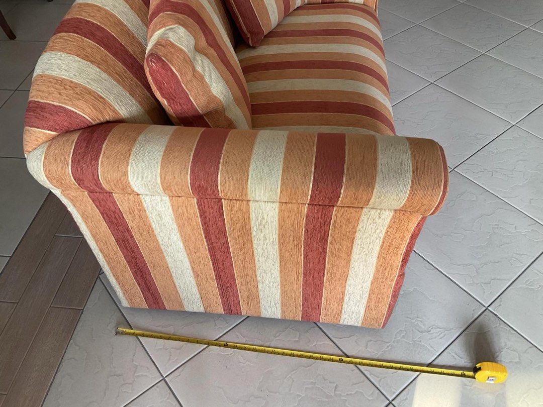 Comfort sofa for your home (Category: Sofas) located in Manila. Submitted by chingpatsan (Listing ID 1463629865, Image 3). Description: Two seater Sofa, stylist, comfortable and perfect for your living space! Measurement: 28 D inches by 56 inchesW Contact: 09176308185 .