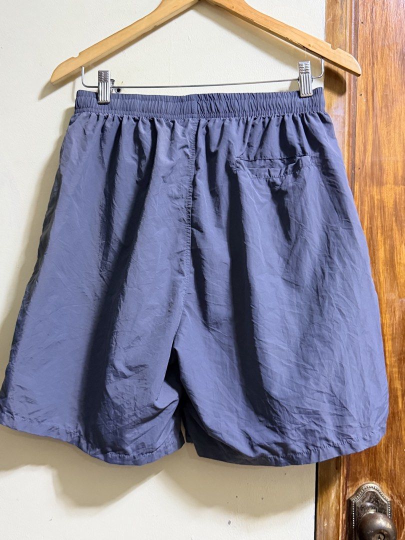 Corisco Shorts Size M - grey (Category: Shorts) located in Paete. Submitted by skydruemadison (Listing ID 1463700352, Image 2). Description: - Brand: COrisco - Color: Blue - Size: Medium (M) - Features: Elastic waistband with drawstring, back pocket - Material: Lightweight, suitable for casual wear or sports - Condition: Selling as no longer needed.