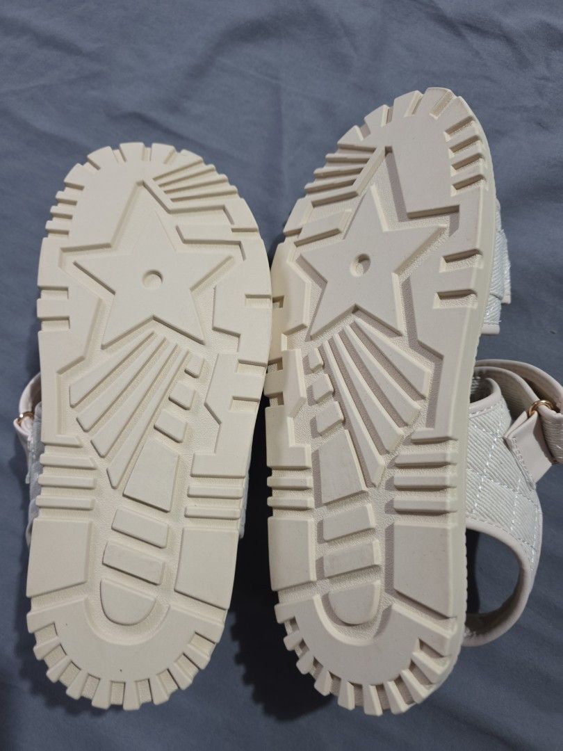 Cotton candy double strap (Category: Flats & Sandals) located in Manila. Submitted by meriux2026 (Listing ID 1463622764, Image 3). Description: brandnew no box very comfortable.