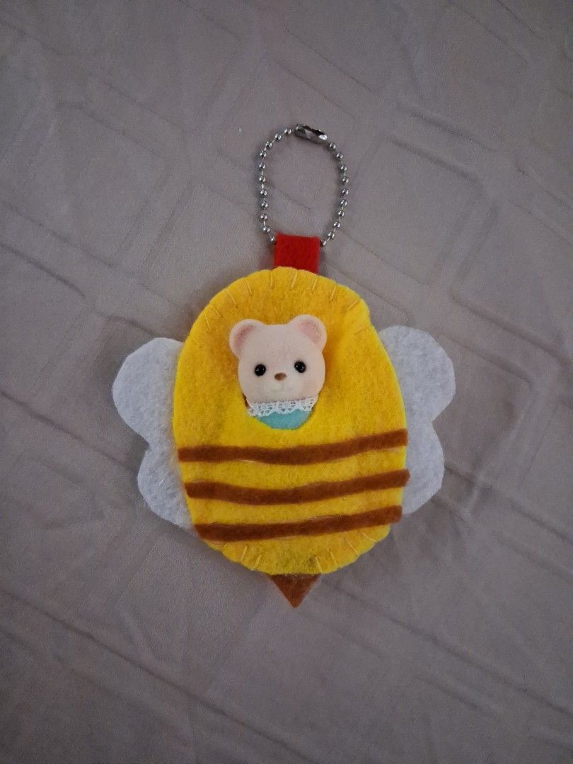 Sylvanian Families Bear WITH Keychain (Category: Plushies & Soft Toys) located in Manila. Submitted by kudos_ (Listing ID 1463706086, Image 1). Description: Taking GCash only - Handmade(The keychain) - Comes with Sylvanian Family Bear No reservations [Last Updated: Oct 9, 26].