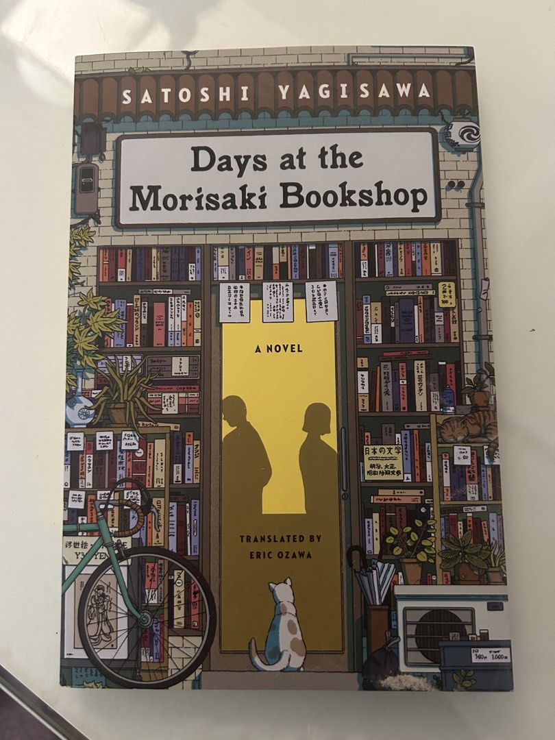 Days at the Morisaki Bookshop (Category: Storybooks) located in Manila. Submitted by hkaw08 (Listing ID 1463568247, Image 1). Description: 🚨 URGENT SELLING MOP: GCash MOD: Lalamove / Grab LOC: Metro Manila Condition: PM for pictures of the item’s current condition..