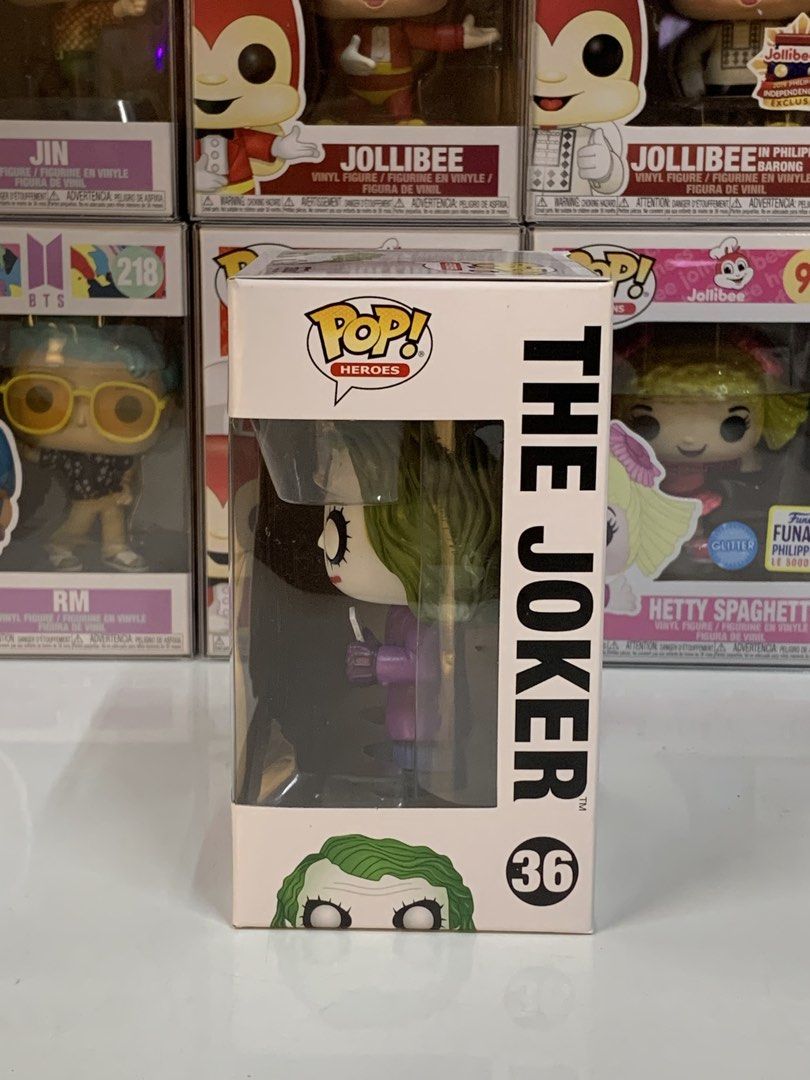 DC – The Joker #36 Funko Pop (Category: Figurines & Statues) located in Binmaley. Submitted by thepopcabin (Listing ID 1463719659, Image 2). Description: 🔥 DC – The Joker #36 Funko Pop 🪄 Box condition: 8/10–9.5/10 🪄 Minor factory imperfections may be present and are beyond seller’s control. 💳 MOP: GCash / RCBC / MariBank 📌 Payment first for item. 🚚 MOD: • LBC Cash on Pickup / Cash on Delivery • J&T — payment first • Buyer shoulders shipping