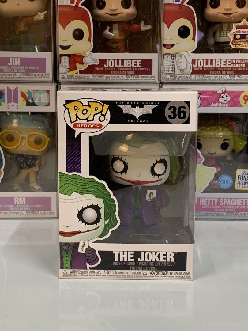 DC – The Joker #36 Funko Pop (Category: Figurines & Statues) located in Binmaley. Submitted by thepopcabin (Listing ID 1463719659, Image 1). Description: 🔥 DC – The Joker #36 Funko Pop 🪄 Box condition: 8/10–9.5/10 🪄 Minor factory imperfections may be present and are beyond seller’s control. 💳 MOP: GCash / RCBC / MariBank 📌 Payment first for item. 🚚 MOD: • LBC Cash on Pickup / Cash on Delivery • J&T — payment first • Buyer shoulders shipping
