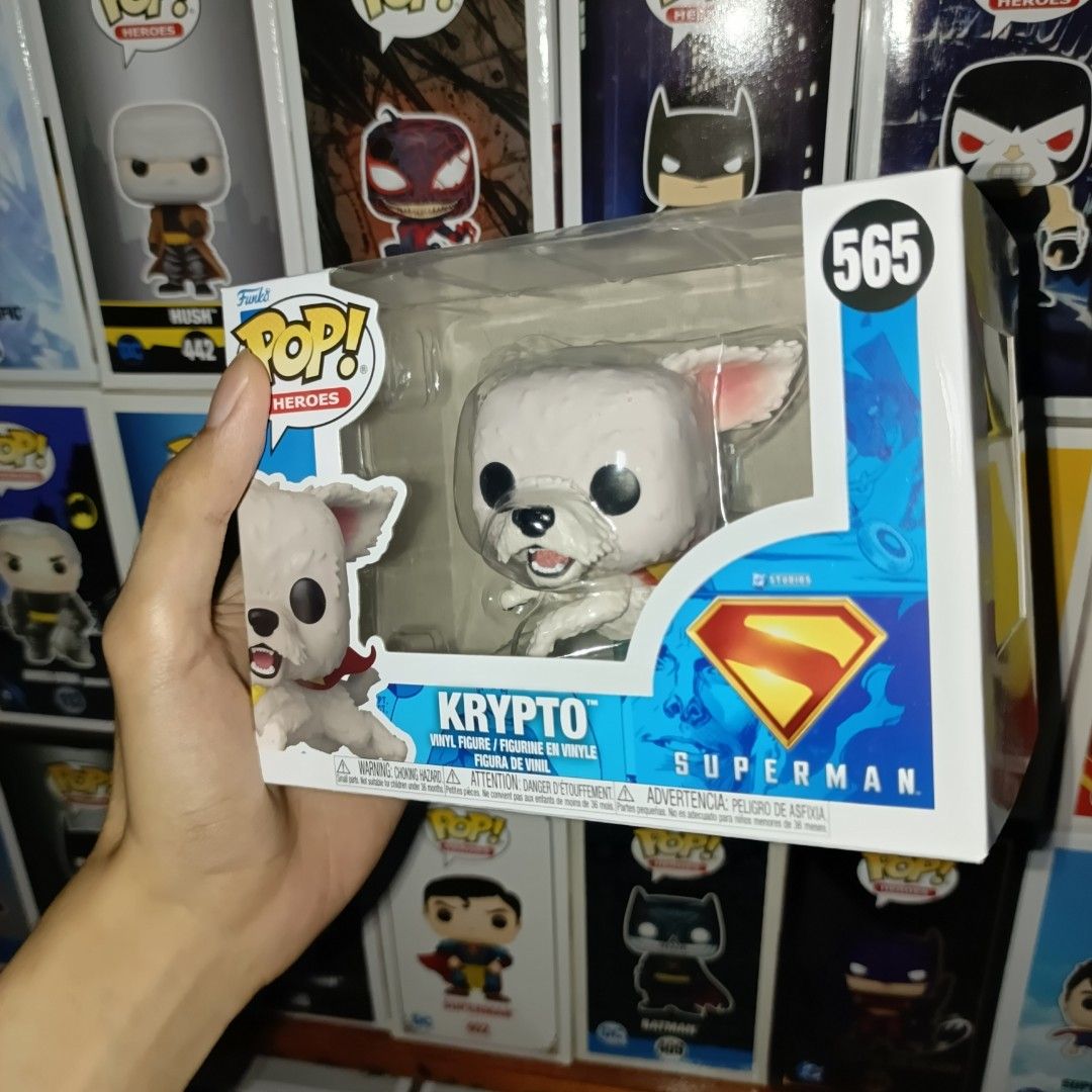 DC Superman Funko Pop! Krypto Dog #565 (Category: Figurines & Statues) located in Marikina City. Submitted by spiderraff (Listing ID 1463683526, Image 1). Description: .