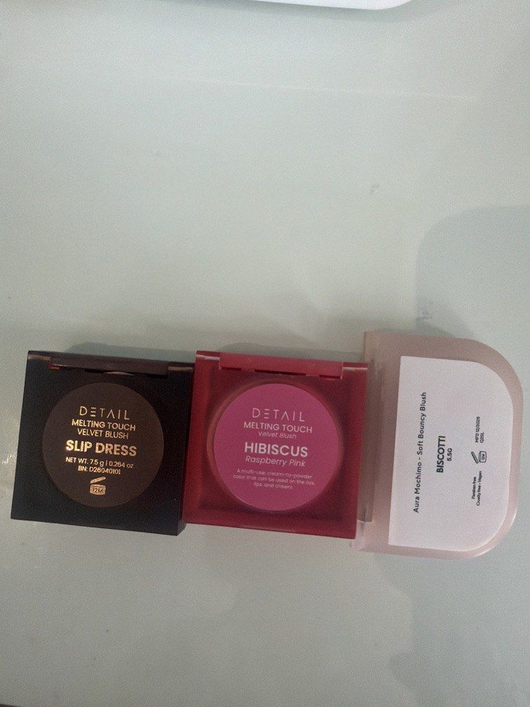 Detail and vice blushes (Category: Makeup) located in Quezon City. Submitted by destashingmycloset (Listing ID 1463574023, Image 2). Description: .