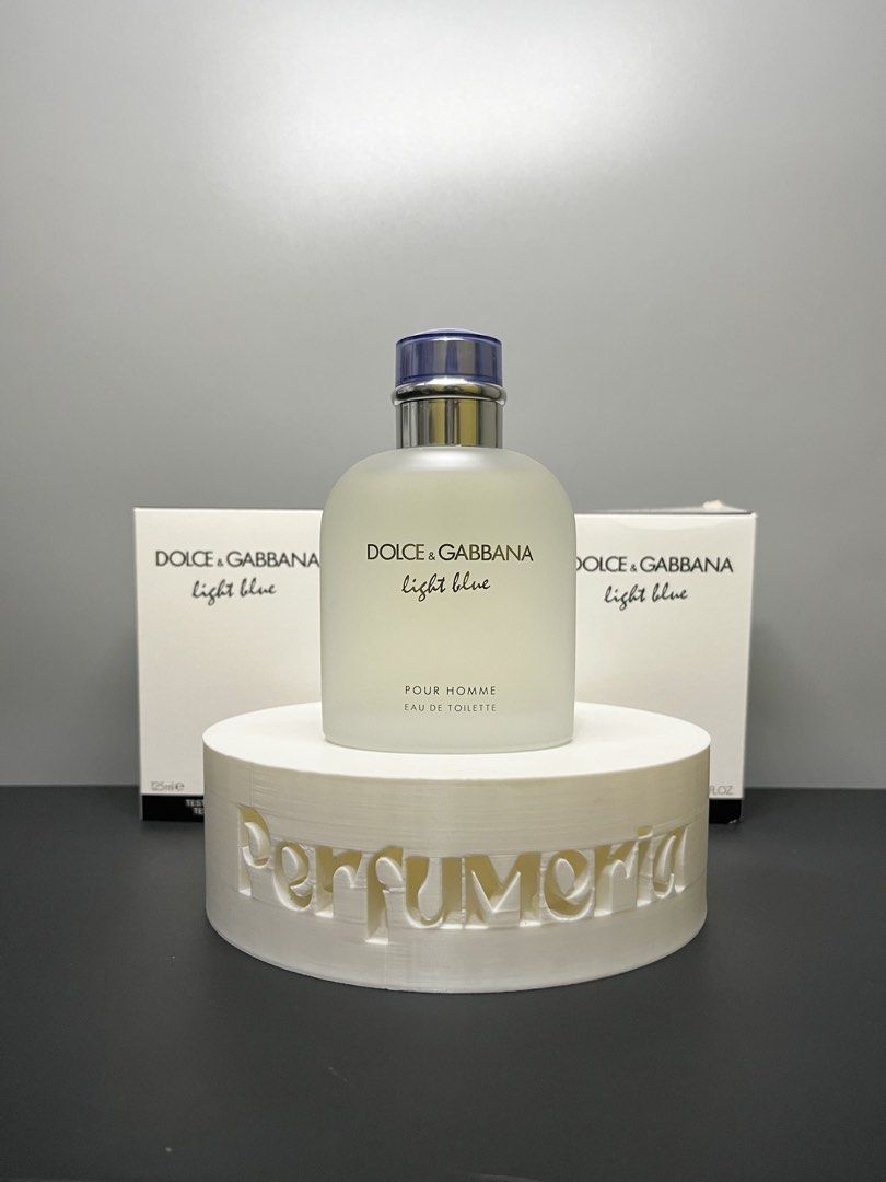 D&G Light Blue Pour Homme 125ml (Category: Fragrance & Deodorants) located in Manila. Submitted by perfumeria0724 (Listing ID 1463599441, Image 1). Description: Original Tester Box Brandnew Sampaloc Manila 📍 Disclaimer: We guarantee the authenticity of all products. Brand names and trademarks belong to their respective owners. We are not affiliated with or endorsed by any designer brand..
