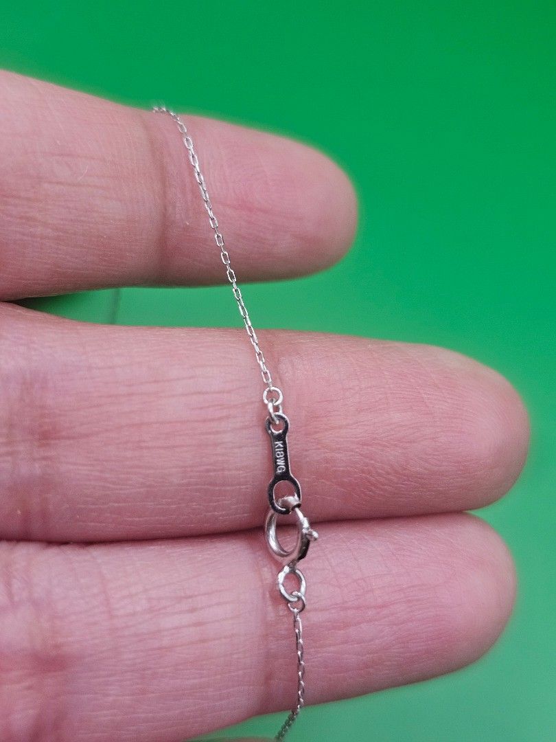 DIAMOND NECKLACE (Category: Necklaces) located in Quezon City. Submitted by eshoppersmart (Listing ID 1463693938, Image 3). Description: 1.43g | 0.20ct | 18" **No Certificate** 🎥 VIDEO CALL VIEWING AVAILABLE For buyer assurance, you may request a video call viewing before shipping or courier pick-up..