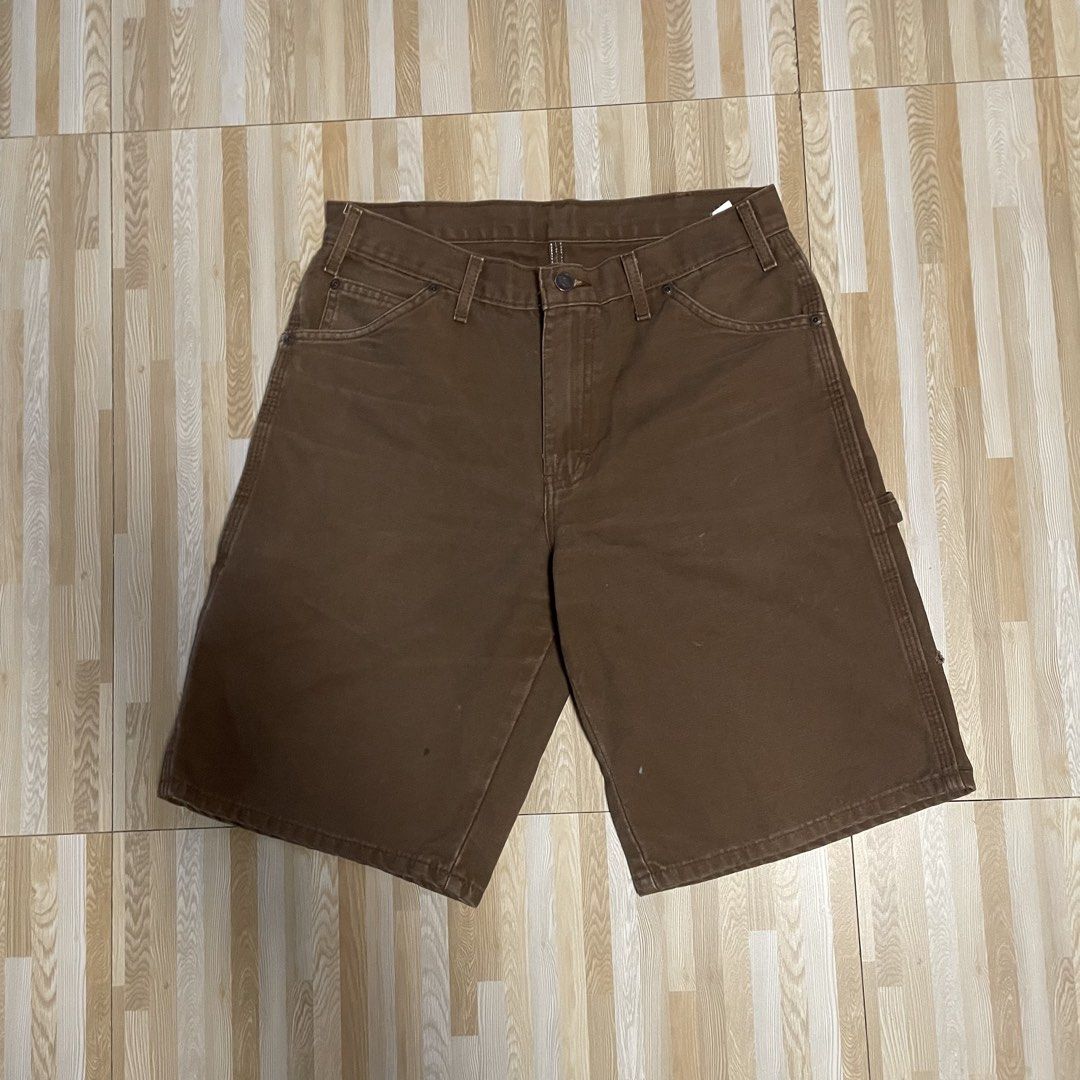 Dickies Carpenter Jorts Black Patch (Category: Shorts) located in Cavite. Submitted by miks_thrift (Listing ID 1463674594, Image 2). Description: All details are posted ! Good condition Check the photo Issue Bullet hole check last photo .