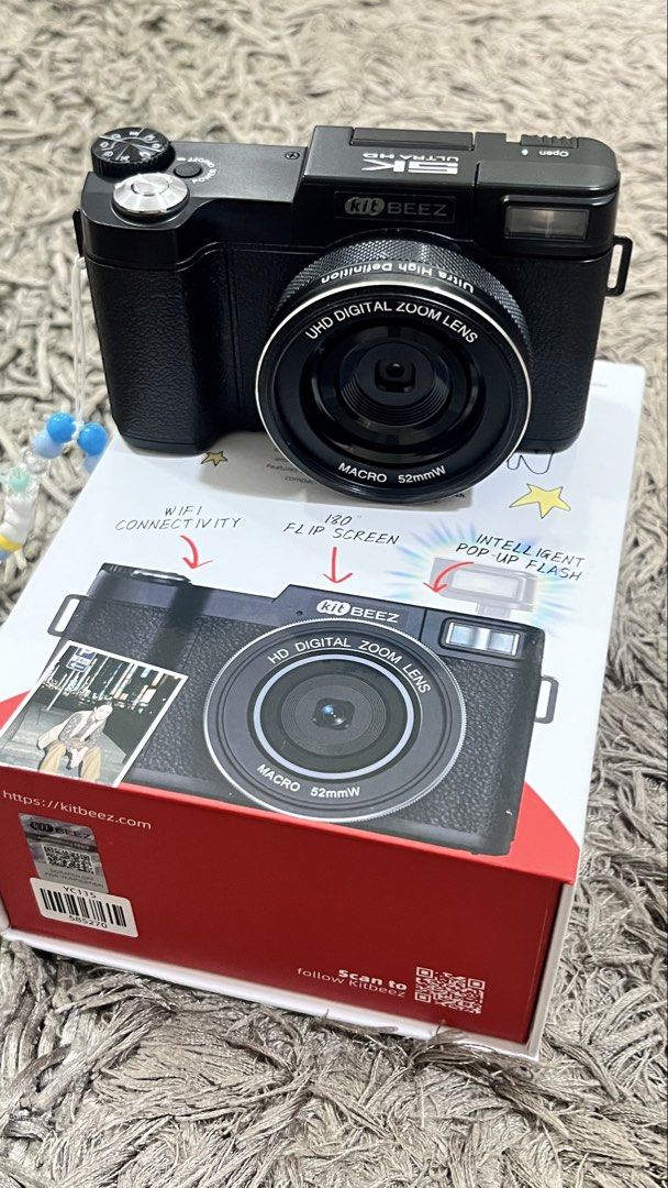 Digital Camera (Category: Cameras) located in Nilai. Submitted by januarygurl_ (Listing ID 1463665436, Image 2). Description: Beli kat tiktok RM284. Beli dari 8 Sept 2026. Barang semua dpt and condition 10/10. Free adapter. .