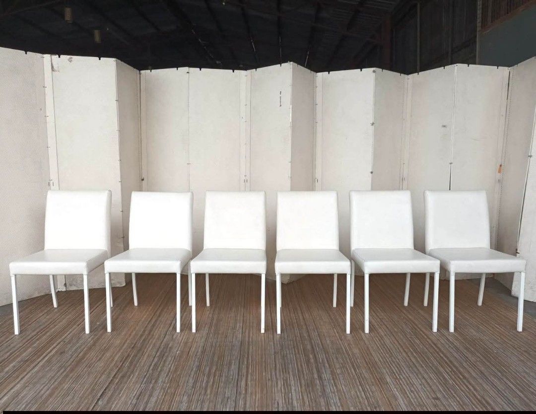 Dining Chair (Category: Chairs) located in Meycauayan. Submitted by marygracecasimiro (Listing ID 1463702964, Image 3). Description: 6pc. Leather Dining Chairs L17.5 x W17.5 x H17/31.5 Price: 11,900 for 6💜💜 #highlights #followersandnonfollowers.