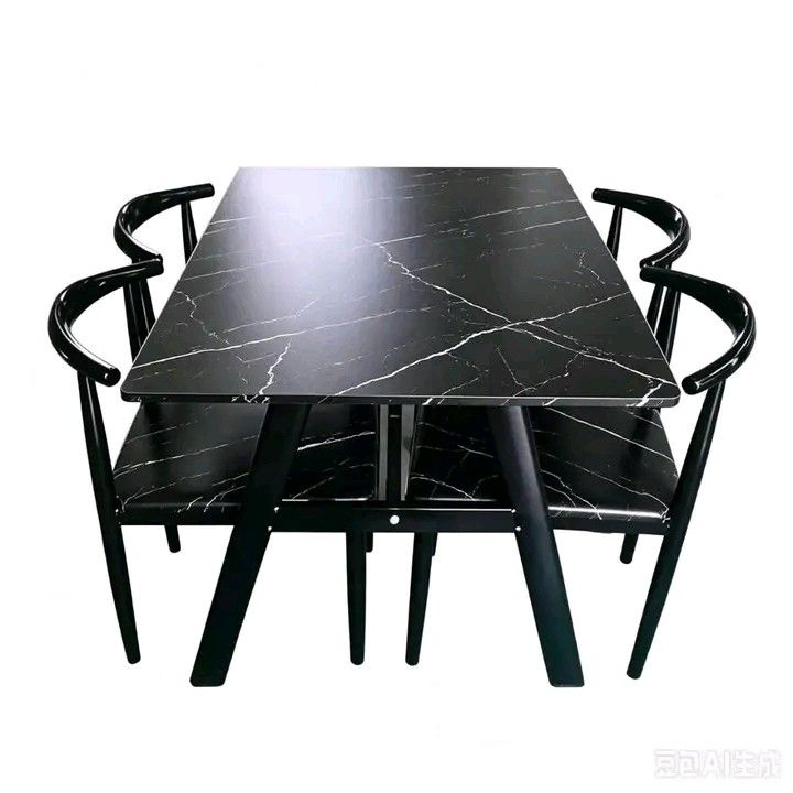 DINING TABLE and CHAIR size 120*70cm (Category: Other Home Appliances) located in Manila. Submitted by vannie30 (Listing ID 1463556193, Image 3). Description: ONHAND!! TABLE and CHAIR size 120*70cm BRAND NEW PM ME🥰 COD TRU LALAMOVE.