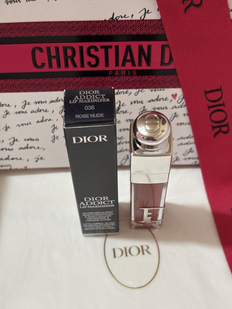 Dior Addict Lip Maximizer 036 Rose Nude (Category: Makeup) located in Pasay City. Submitted by keynbloom (Listing ID 1463688727, Image 2). Description: brandnew with box fixed price.