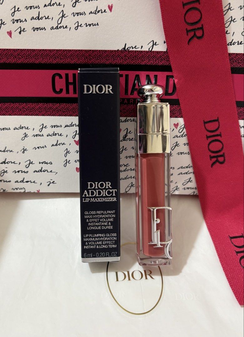 Dior Addict Lip Maximizer 036 Rose Nude (Category: Makeup) located in Pasay City. Submitted by keynbloom (Listing ID 1463688727, Image 1). Description: brandnew with box fixed price.