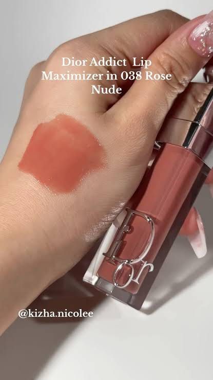Dior Addict Lip Maximizer 036 Rose Nude (Category: Makeup) located in Pasay City. Submitted by keynbloom (Listing ID 1463688727, Image 3). Description: brandnew with box fixed price.