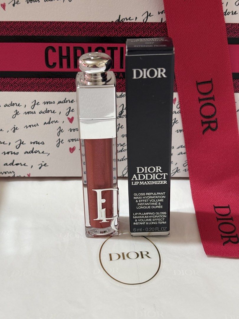 Dior Addict Lip Maximizer 037 Intense Rose (Category: Makeup) located in Pasay City. Submitted by keynbloom (Listing ID 1463688325, Image 2). Description: brandnew with box 037 Intense Rose.