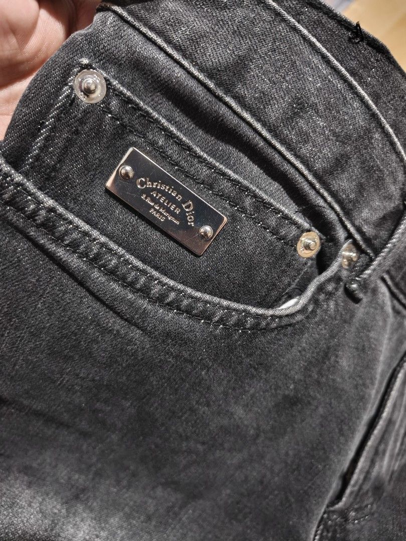 DIOR HOMME PANTS (Category: Luxury Apparel) located in Tacloban City. Submitted by tactripp (Listing ID 1463609856, Image 3). Description: OFF (Good for personal use) Size 34 on tag w - 33 to 34 L - 41 Leg opening - 6.5 inches Excellent No issue.